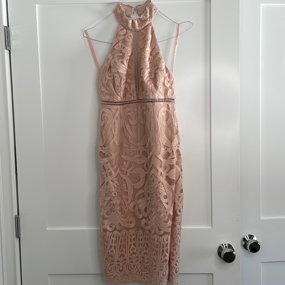 Bardot midi dress